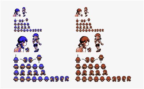 Where can i find all the pokemon sprites? Trainer Pokemon Red Sprite Sheet