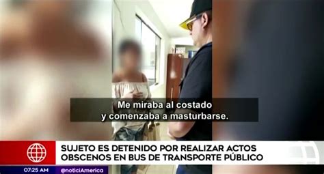 Sujeto Es Detenido Por Masturbarse En El Transporte P Blico Sujeto Es