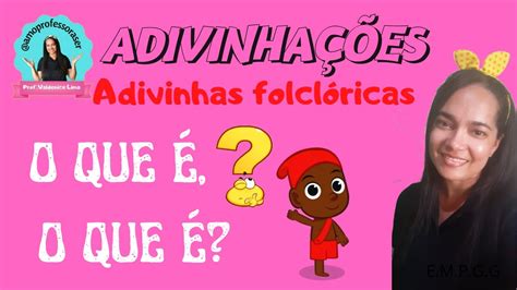 Adivinhas Folclore Educação Infantil