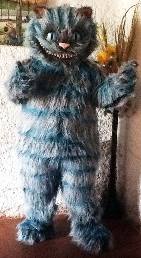 Cheshire Cat Mascot Costume Adult Character Costume Unisex
