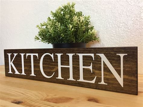 Wooden Kitchen Sign Kitchen Decor Kitchen Sign Home Decor
