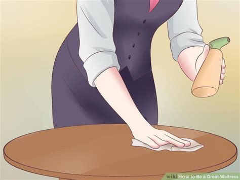 4 Ways To Be A Great Waitress Wikihow