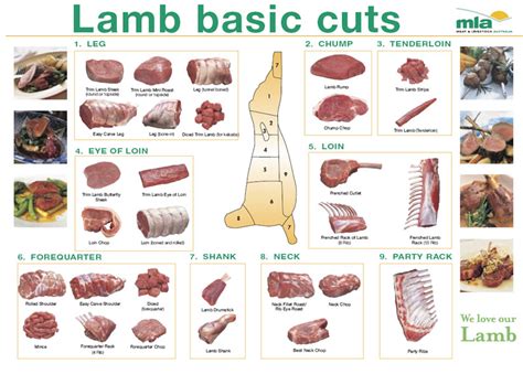 A lot of livestock farmers raise sheep for meat production because there is a large demand for their meat. knowyourcut-lamb - Devitt Wholesale Meats