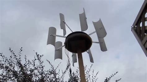 Homemade Vertical Axis Wind Turbine Youtube