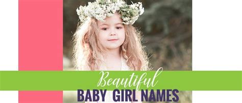 Beautiful And Unique Girl Names Good Life Of A Housewife