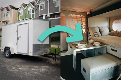Your Ultimate Guide To Cargo Trailer Conversions Getaway Couple