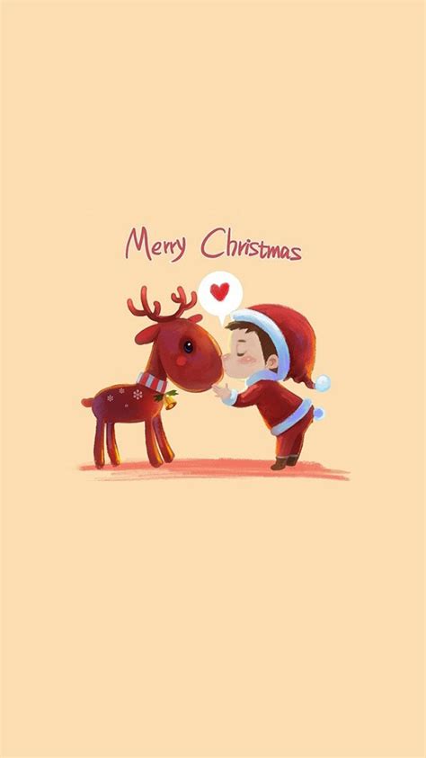 Cute Merry Christmas - Wallpapers for iPhone