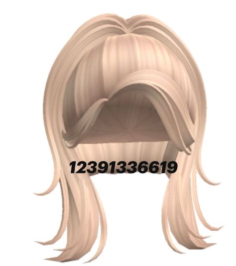 Bloxburg🍯 Blonde Hair Roblox Roblox Codes Roblox