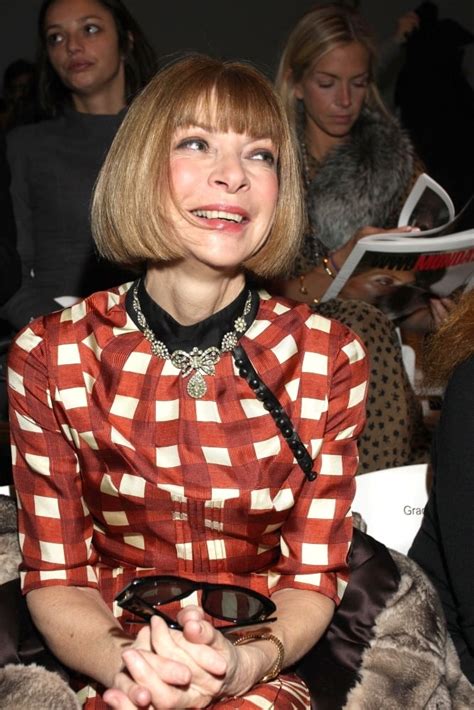 Anna Wintour At The Peter Som Fashion Show Out And About For Candids At