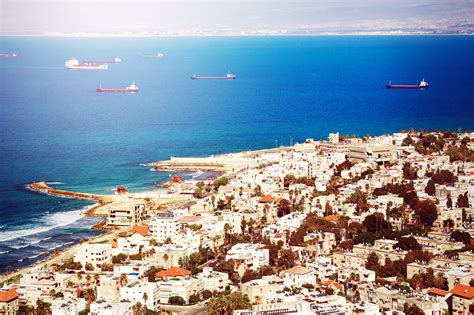 View on Coast of Haifa, Israel - Littlegate Publishing