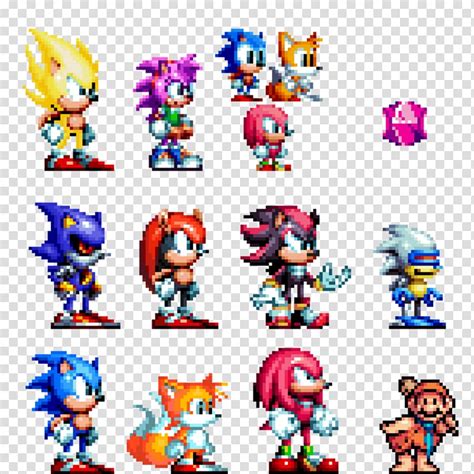 Sonic The Hedgehog 3 Shadow The Hedgehog Knuckles The Echidna Sprite