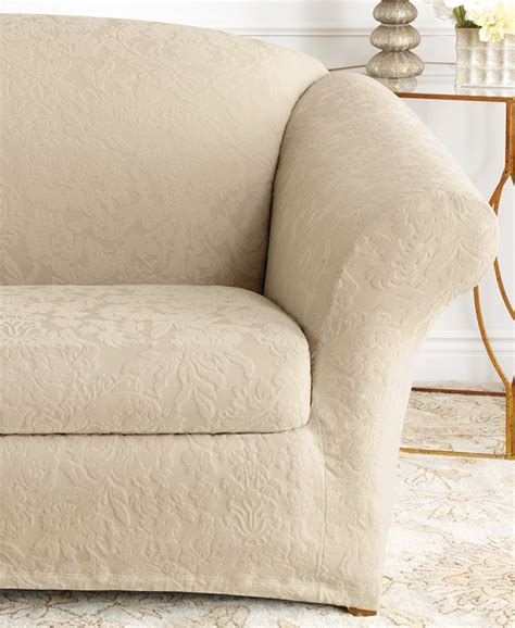 stretch jacquard damask sofa slipcover sofa design ideas