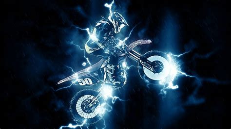 Hd Wallpaper Spectacular Light Darkness Motorbike Cool Motorsport