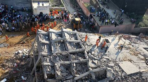 Fear Grips Residents In Greater Noida After Buildings Collapse India