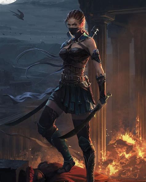 Ancient World Warrior Women Warrior Woman Fantasy Female Warrior