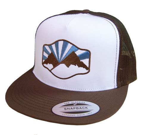 Idaho Mountains Trucker Hat Trucker Hat Hats Trucker