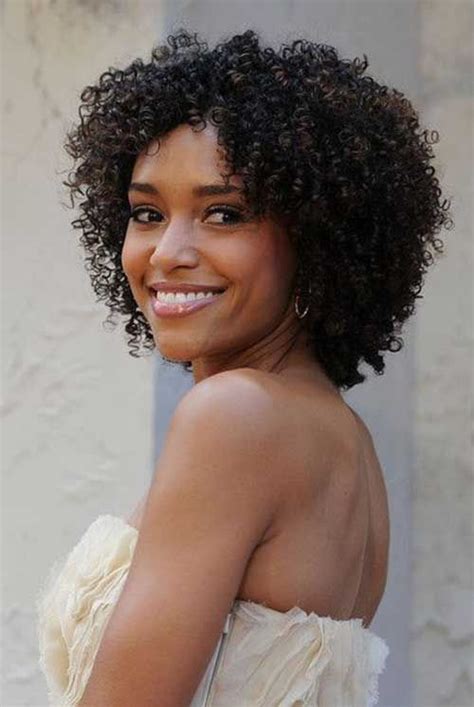 20 Naturally Curly Short Hairstyles Short 20
