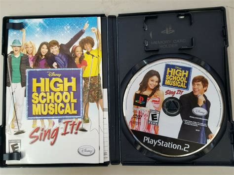 Ps2 Disney High School Musical Sing It Sony Playstation 2 Complete