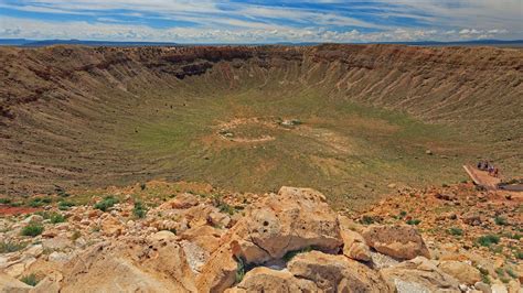 Download Meteor Crater Bing Wallpaper By Kimberlyfuentes Crater