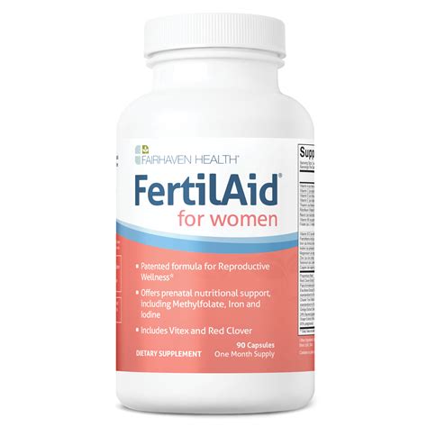Fertilaid For Women Female Fertility Supplement Fairhaven Health