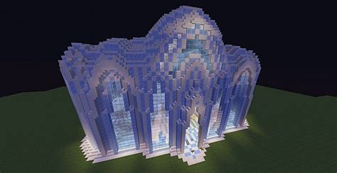 Minecraft Housespawn Idea Quartz And Ice Minecraft Project
