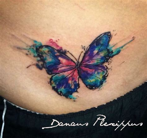Watercolor Tattoo Watercolor Tattoo Butterfly Full