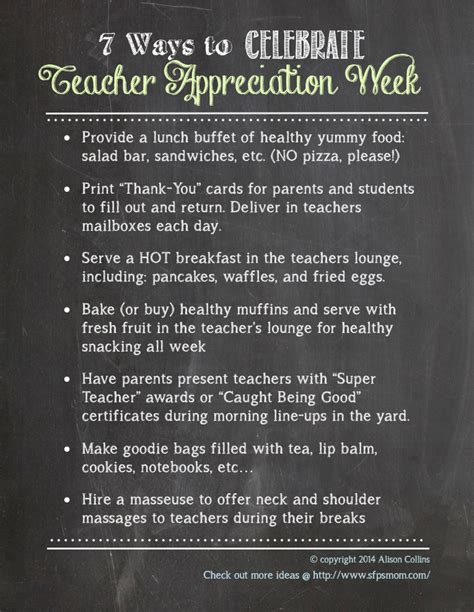 7 Ways To Celebrate Teacher Appreciation Week Sf Public School Mom