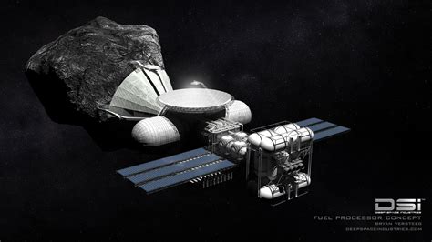 Deep Space Industries Asteroid Mining Vision Gallery Space