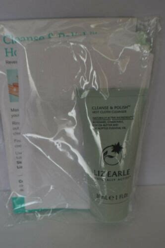 Sealed Liz Earle Cleanse And Polish Hot Cloth Cleanser Travel Size 30ml Cloth Ebay