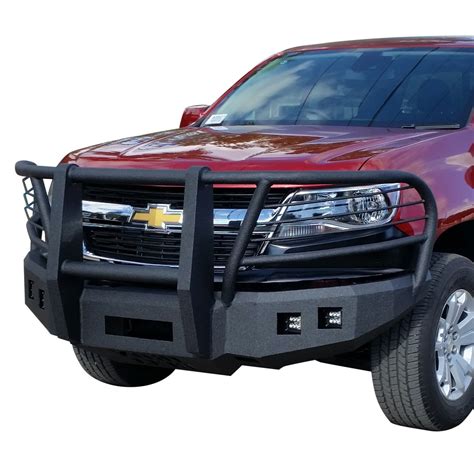 Iron Bull Bumpers® Chevy Colorado 2015 Full Width Black Front Winch