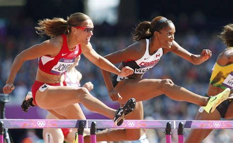 Three Canadians Are Through In The 100 Metre Womens Hurdles The