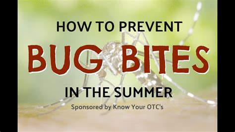 Summer Tips How To Prevent Bug Bites In The Summer Outdoors Youtube