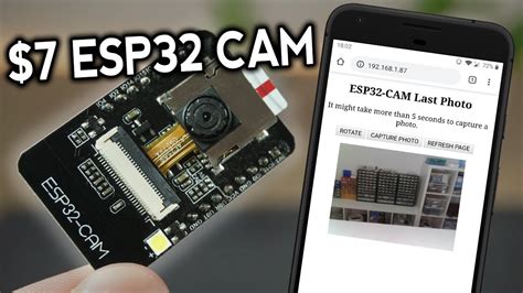 Esp32 Cam Take Photo And Display In Web Server With Arduino Ide Youtube