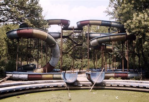 Abandoned Amusement Park Ride Abandoned Water Parks Abandoned