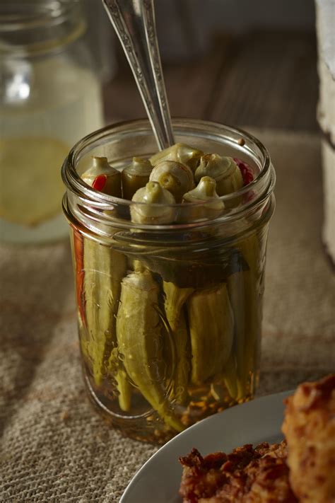 Step 2 in a small saucepan, combine the water, vinegar and salt. Basic Pickled Okra Recipe As a Great Snack