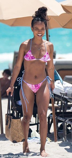 Karrueche Tran Shows Off Killer Bikini Body On The Beach In Miami