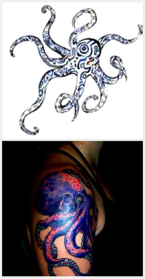 Octopus Tattoo Maori Maori Octopus Octopustattooside Tattoo