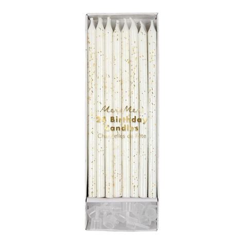 Gold Glitter Candles Inspired By Alma