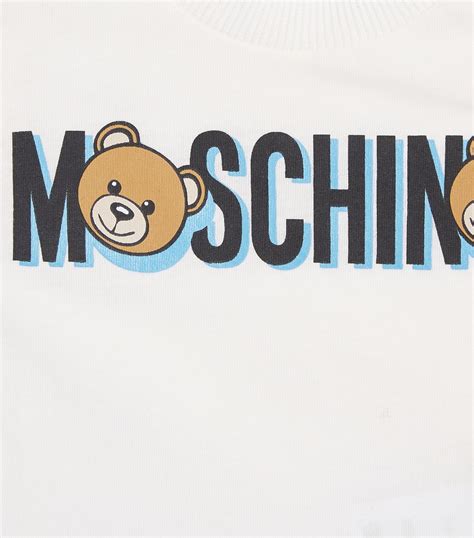 Moschino Kids Bear Logo T-Shirt and Shorts Set #AD , #Sponsored, #Bear