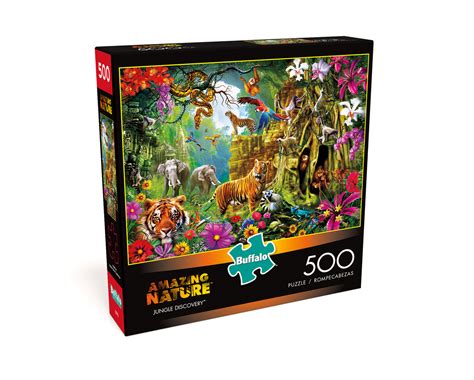 Amazing Nature Jungle Discovery 500 Piece Jigsaw Puzzle