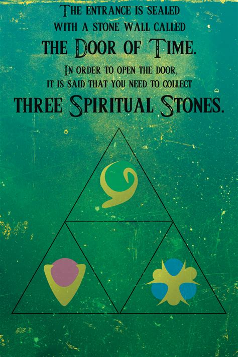 Ocarina Of Time Spiritual Stones By J M K U M On Deviantart