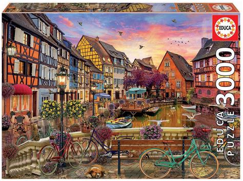 Educa Colmar France Jigsaw Puzzle 3000 Pieces Pdk