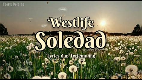 westlife soledad lirik