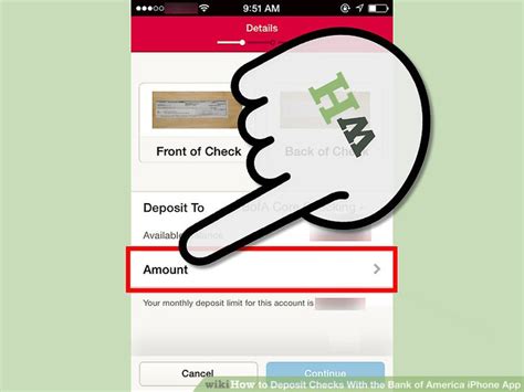 Some accounts are not eligible for mobile deposit. How to Deposit Checks With the Bank of America iPhone App