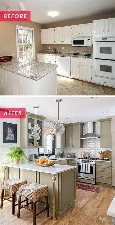 Before And After Stunning Kitchen Transformations Beneath My Heart