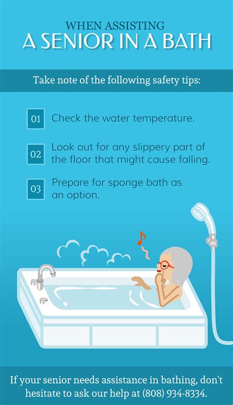 when assisting a senior in a bath water temperature safety tips seniors bathing hawaii