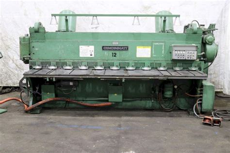 cincinnati 1810 power squaring shear