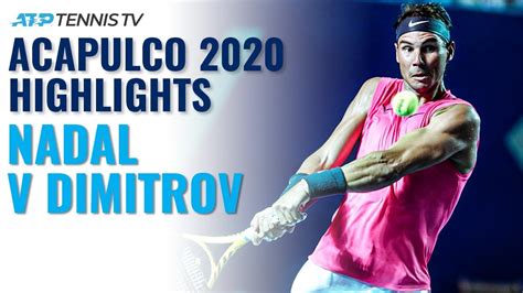 Click here for a full player profile. Rafa Nadal vs Grigor Dimitrov: Brilliant Highlight Reel ...
