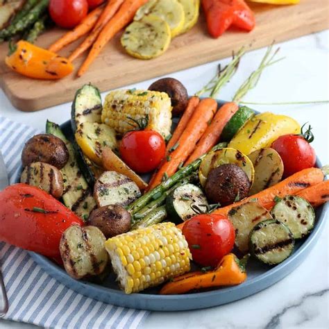 Grilled Vegetables Recipe And Preparations Vegan In The Freezer