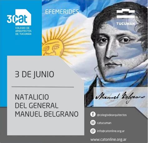 03 De Junio Natalicio General Manuel Belgrano